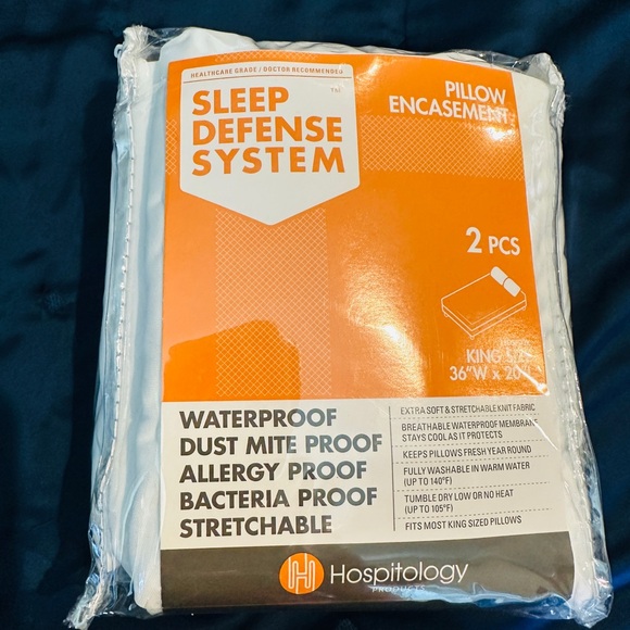 Sleep Defense System Pillow Encasement - White - Picture 2 of 9